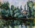 Las orillas del Marne Paul Cezanne
